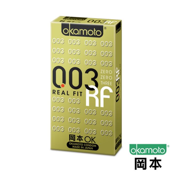 OKAMOTO 日本岡本‧003 RF貼身型極薄保險套 10片裝