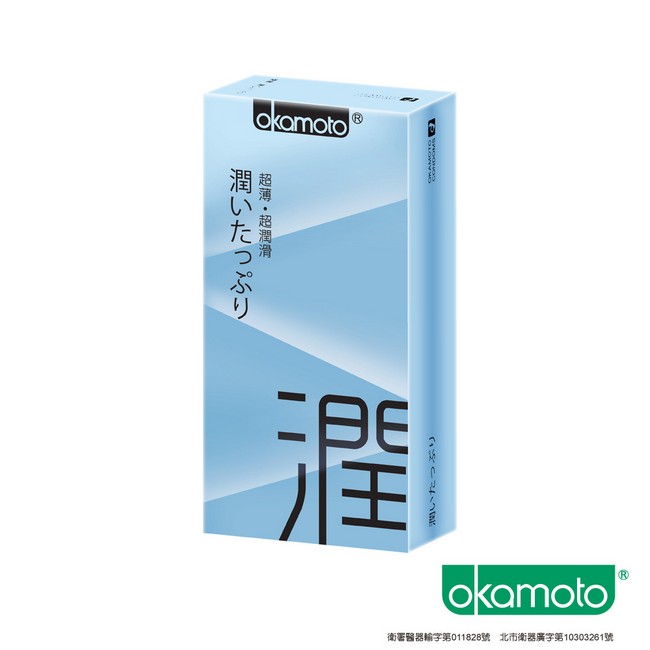 OKAMOTO 日本岡本‧City - Ultra Smooth 極潤型保險套 10入裝