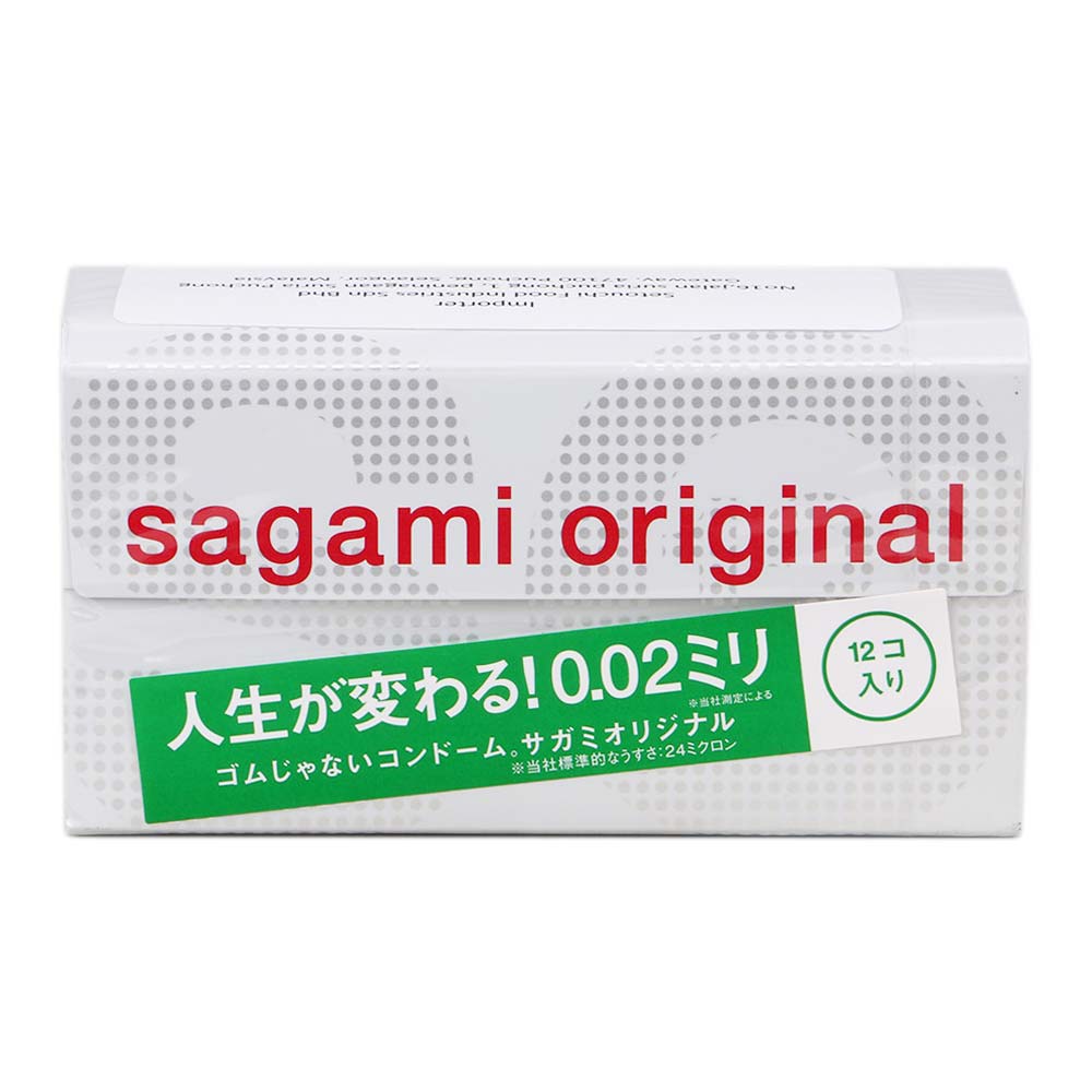 Sagami 相模元祖 002 0.02 超激薄衛生套(12入)