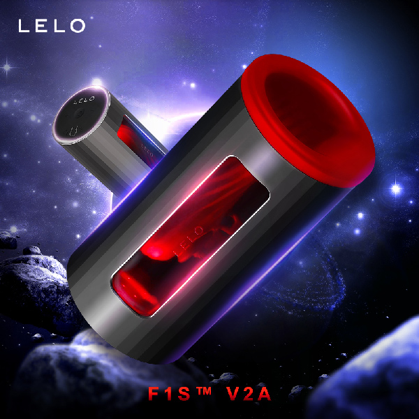 LELO F1S™ V2A 第二代智能電動飛機杯 紅色 【吸吮+APP遙控+充電款】吸允★