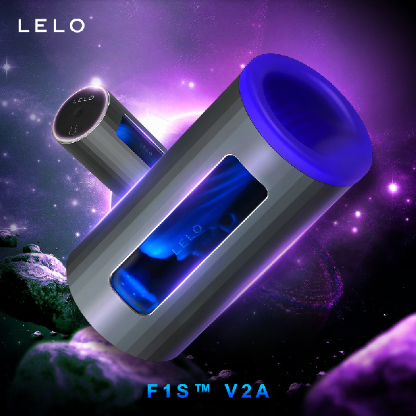 LELO F1S™ V2A 第二代智能電動飛機杯 藍色【吸吮+充電款】★