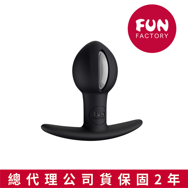 (全長7.1cm直徑1.8~3.2cm)Fun Factory B Ball Uno 後庭球-黑色(...