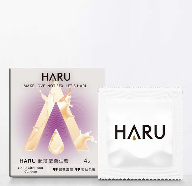 【HARU】Ultra Thin 超薄型保險套  4入