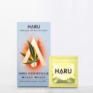 【HARU】STEAMY 熱愛輕薄型保險套 – Thin 10入