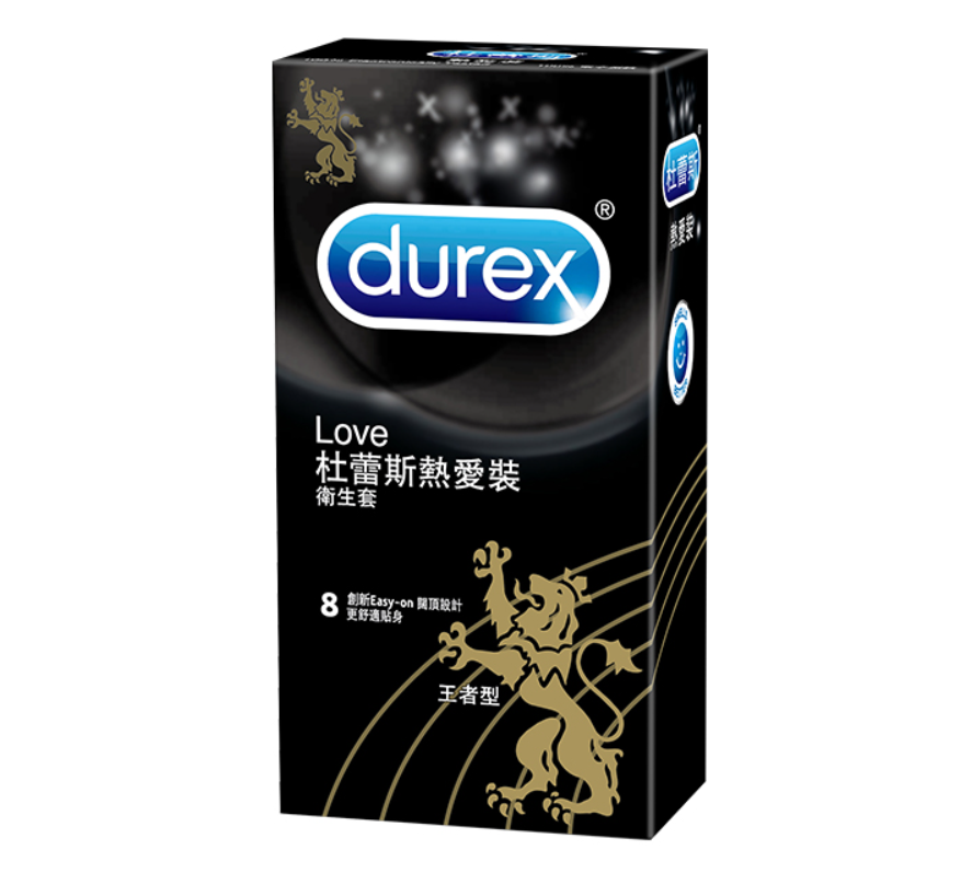 Durex 杜蕾斯熱愛裝王者型衛生套8入✔