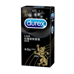 Durex 杜蕾斯熱愛裝王者型衛生套8入【5000元滿額尊榮禮】