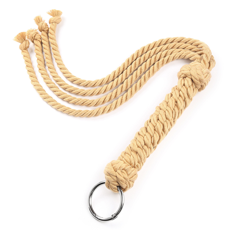 手工編織繩鞭調情玩具鞭子♥