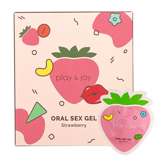兩性專家推薦!台灣製造 Play&Joy狂潮‧情趣口交液隨身包 草莓風味3ML*五包