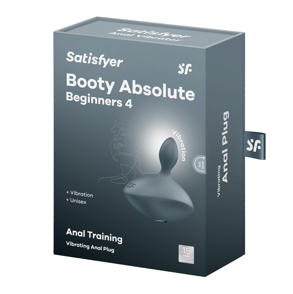 【德國Satisfyer】Booty Absolute Beginners 4 後庭震動器【12種震動模式＋充電】原廠15年保固★