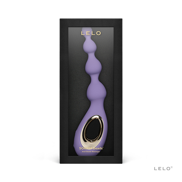 LELO｜SORAYA Beads｜後庭拉珠震動按摩器 紫【充電款】★