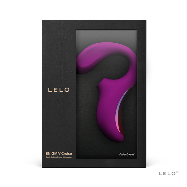 LELO ENIGMA Cruise｜聲波吸吮器 G點按摩器 深玫瑰色【8頻+吸吮+震動+靜音+防水+充電】★