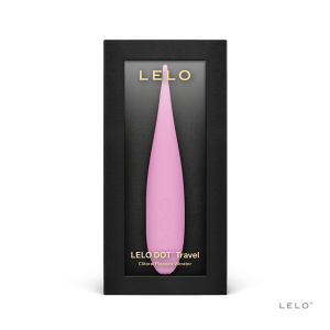 Lelo｜Dot Travel｜陰蒂點潮筆震動棒 粉【8頻震動+充電】音波棒 聲波棒★