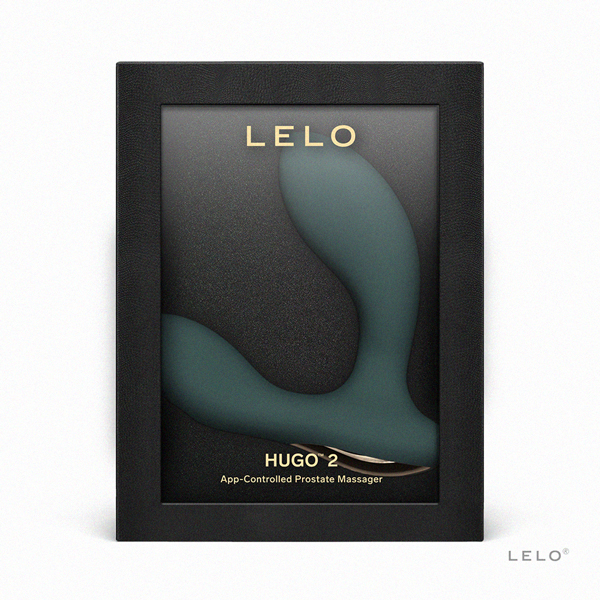 Lelo｜HUGO 2 Remote｜遙控式前列腺按摩震動器 綠【USB充電+防水+10種震動模式+APP連線+動作感應遙控器】★