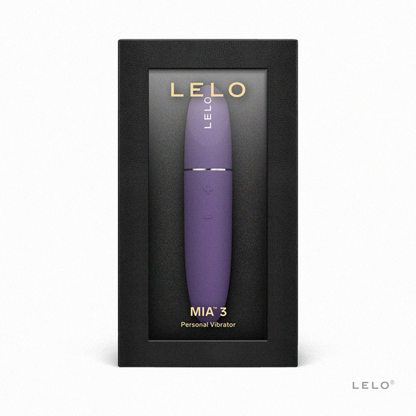 Lelo｜Mia 3｜口紅陰蒂震動器 無線跳蛋 紫色【USB充電+防水+8種震動模式】★