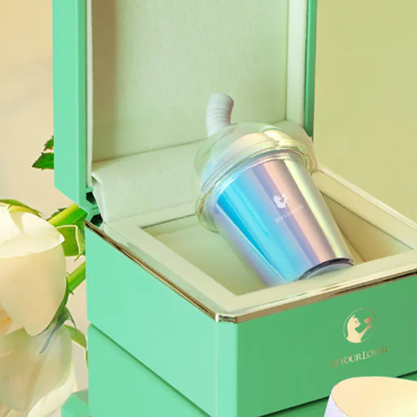 BeYourLover｜QQ 奶茶杯｜APP遠程操控｜吮吸按摩器 【APP遙控+智能加溫+ 5種吸吮+USB充電款】