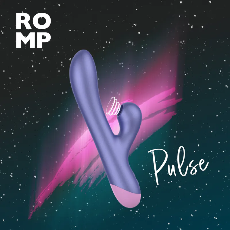 德國 ROMP Pulse 吸吮震動按摩棒 【7頻震動+5頻吸吮+USB充電款】2年保固