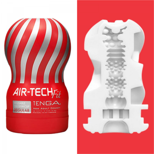 日本TENGA AIR-TECH Fit重複性真空杯(標準紅)體位杯飛機杯♥