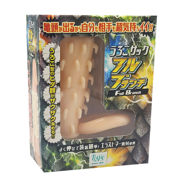 【全長8CM直徑3】日本原裝進口 鱗片狀 增粗 持久套 加長加粗套 ✦