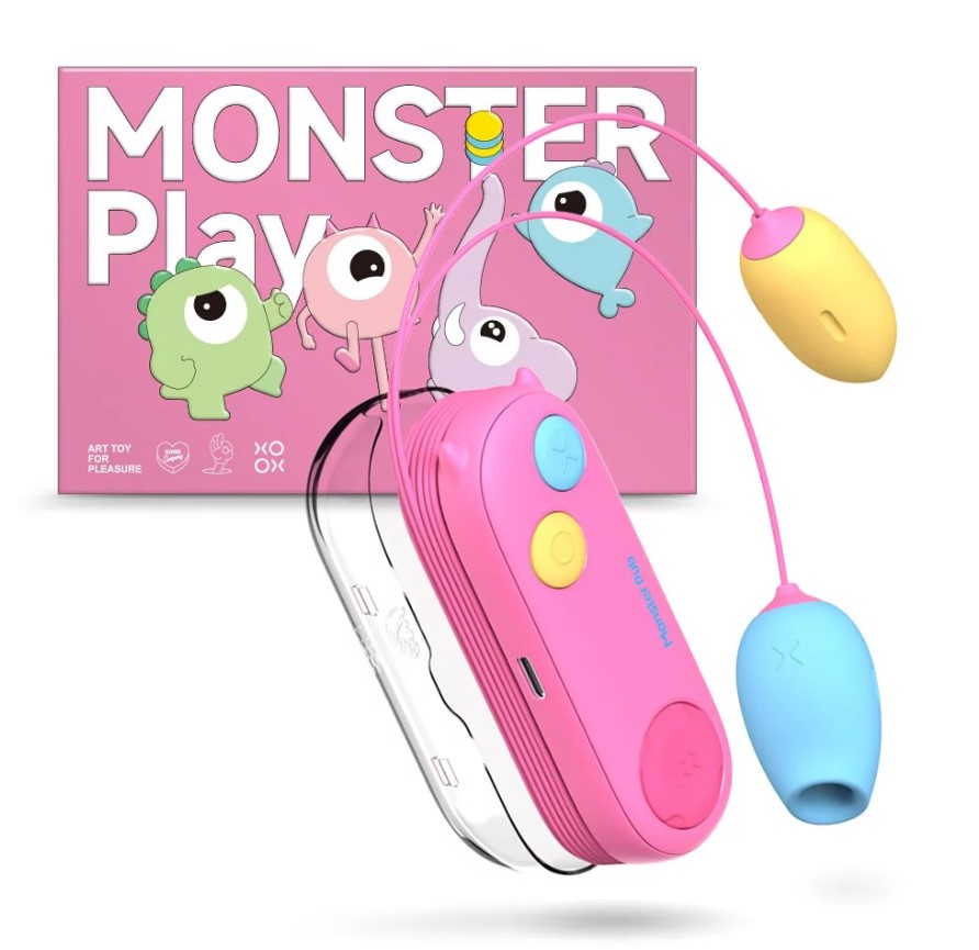 SISTALK 小怪獸| Play掌控蛋▶台灣永準公司貨保固兩年【8段吸吮+8種震動+充電款】有線跳蛋【11000元滿額尊榮禮】