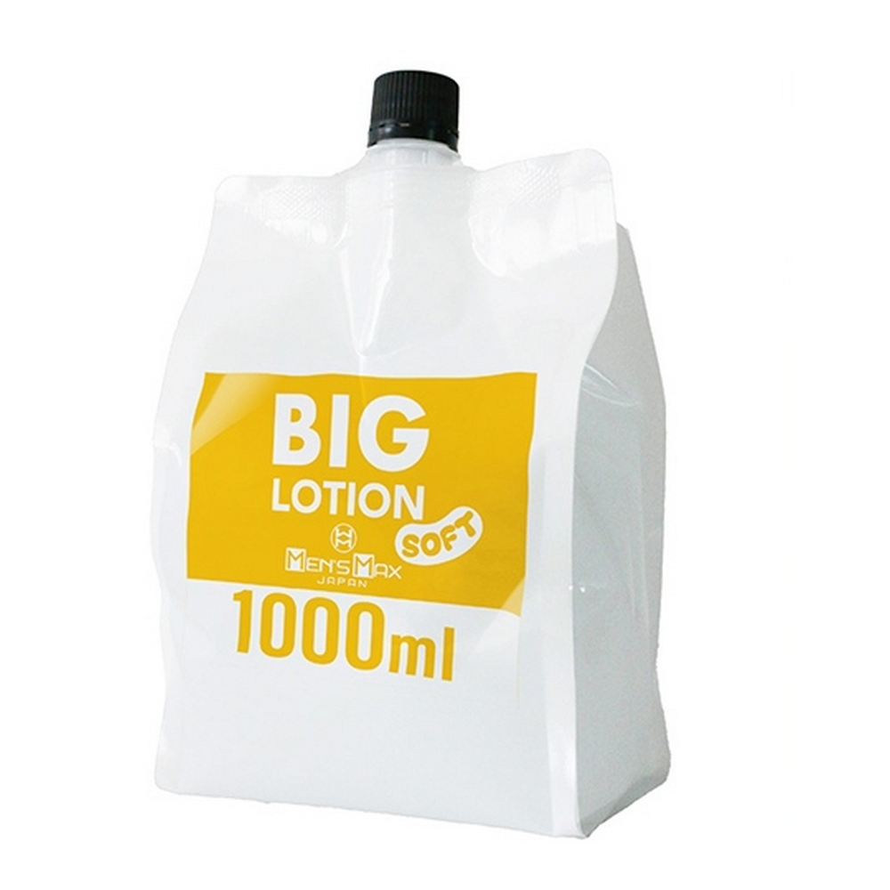 日本MEN’S MAX水溶性低黏款BIG業務用大容量潤滑液1000ml✿