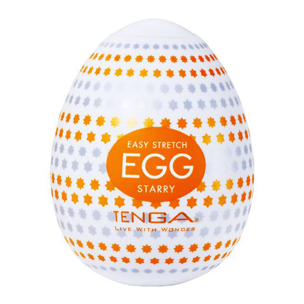 日本TENGA EGG STANDARD彈嫩系列 星耀挺趣蛋(STARRY)一次性奇趣蛋自慰蛋 自慰器 男用自慰套飛機杯 ✿
