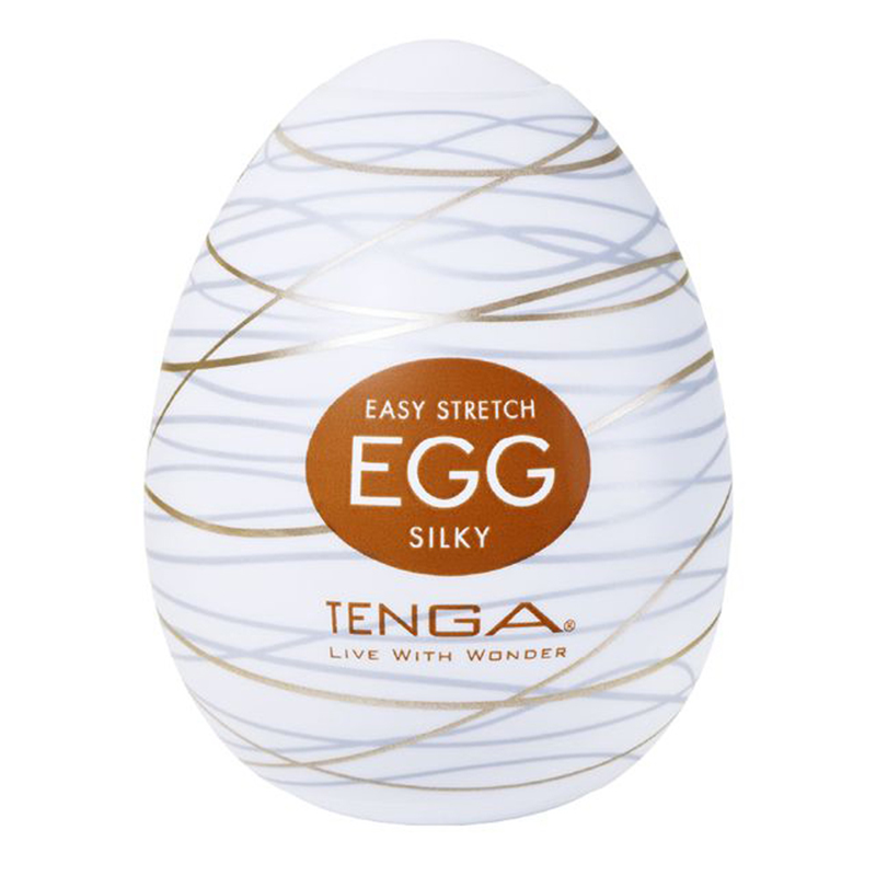 日本TENGA EGG STANDARD彈嫩系列 絲綢挺趣蛋(SILKY)一次性奇趣蛋自慰蛋 自慰器 男用自慰套飛機杯  ✿