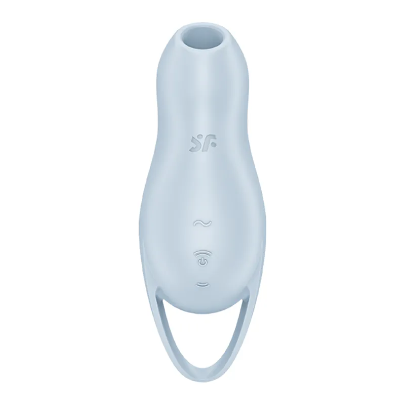 德國 Satisfyer Pocket Pro 1 吸吮震動器 【11頻吸允+12頻震動+保固15年+USB磁吸充電】(藍) ★