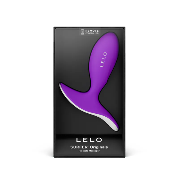 LELO ｜SURFER™ Originals｜ 智能 App 後庭按摩棒【APP遙控+4頻震動+充電】▶保固一年