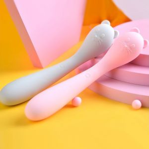 萌寵系列招財鼠8頻震動電動按摩棒-灰色(傾心版-無APP功能)【8段震動+生活防水+充電】【7000元滿額尊榮禮】