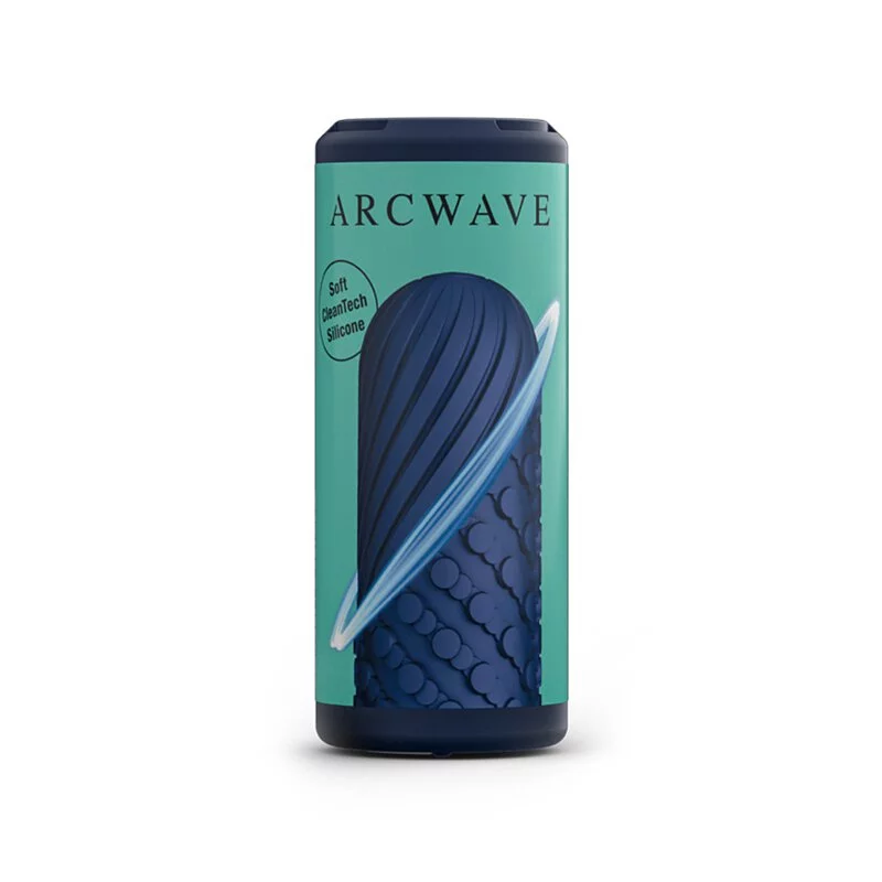 德國 ARCWAVE Ghost 雙面翻轉自慰器 手動自衛套 飛機杯 - 藍色✿