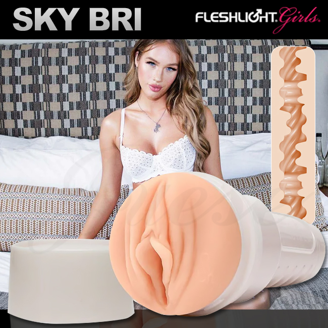 美國Fleshlight-Sky Bri Celestial 夢幻仙境 陰唇手電筒自慰杯★