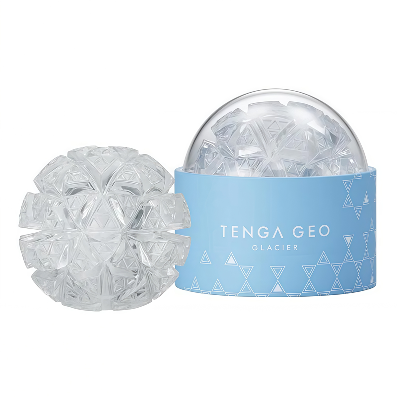 日本TENGA GEO 重重突圍 探索球 重複使用 飛機杯(GLACIER/冰河球)✿
