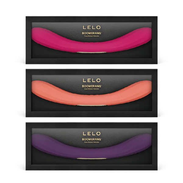LELO｜ BOOMERANG™｜ 智能App 雙頭震動器【APP遙控+16頻震動+充電】▶保固兩年★