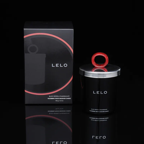 LELO｜Flickering Touch Massage Candl 香氛精油按摩蠟燭 【黑胡椒石榴】★