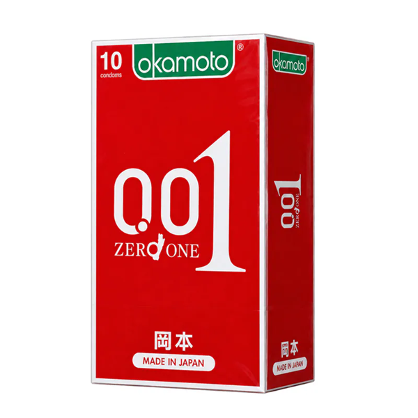 【52mm】OKAMOTO 日本岡本‧001 RL 001至尊勁薄 Zero One 10入裝 保險套